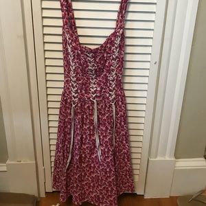 Free People pink floral dress